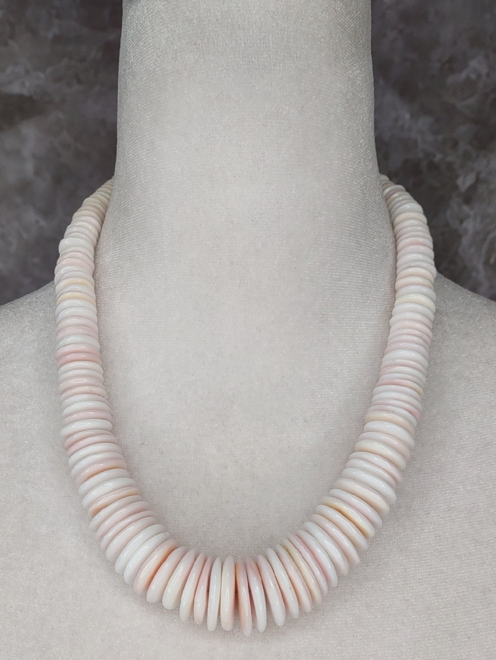 Jay King Pink Queen Conch Shell Necklace